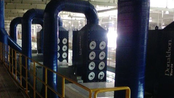 奇瑞五厂中央除尘系统（唐纳森设备）