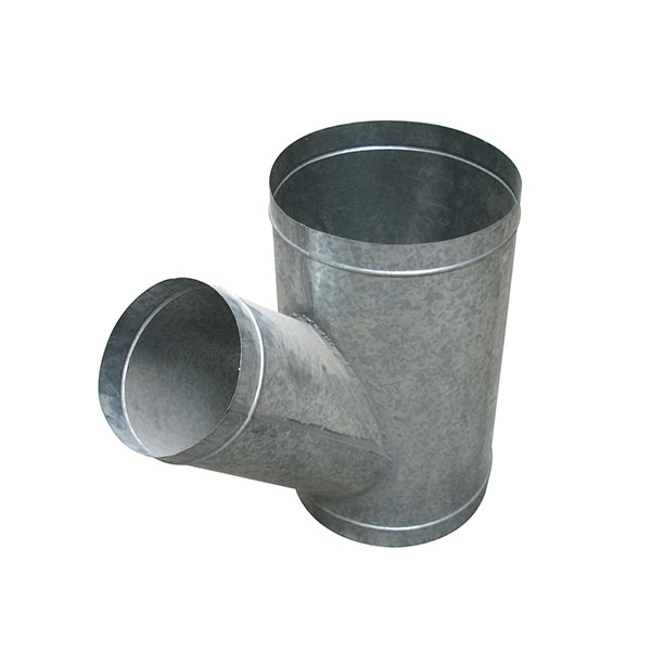 镀锌45度三通