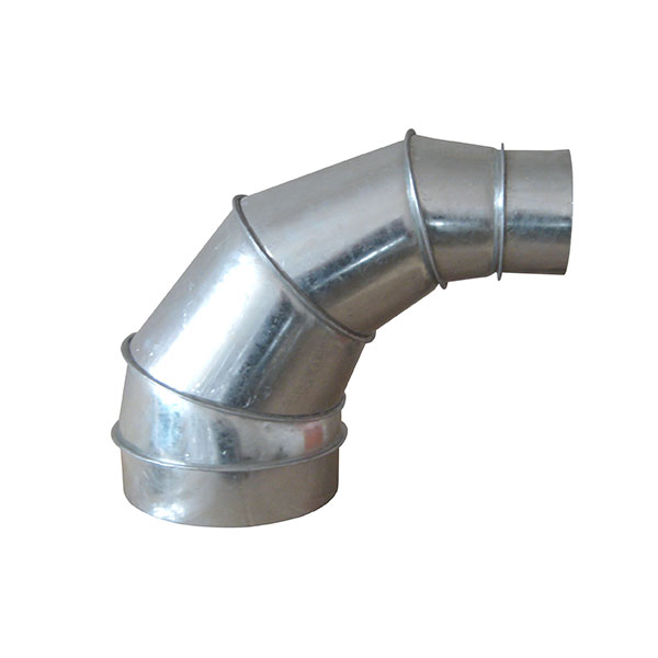 镀锌90度牛角弯