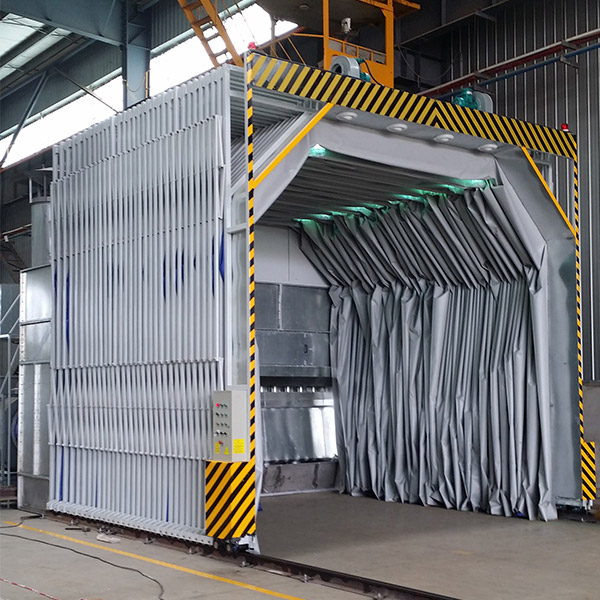 武锅阿尔斯通大型伸缩房漆雾处理系统