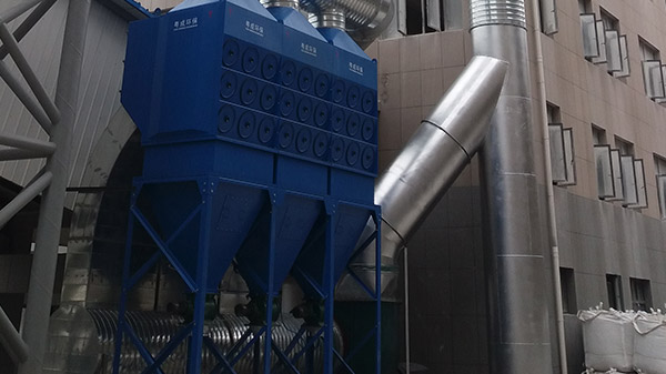 冯家山硅纤公司中央除尘系统